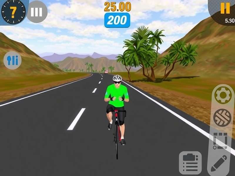 Bharatmata Cycling Sensation gameplay screenshot