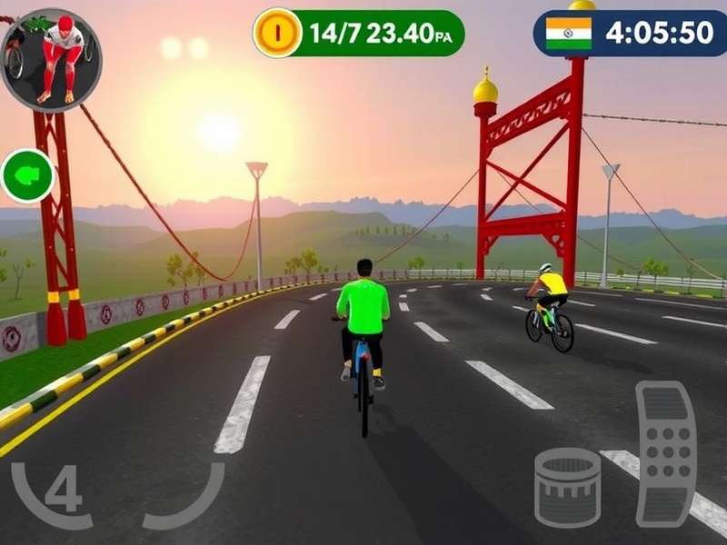 Bharatmata Cycling Sensation Indian landmarks